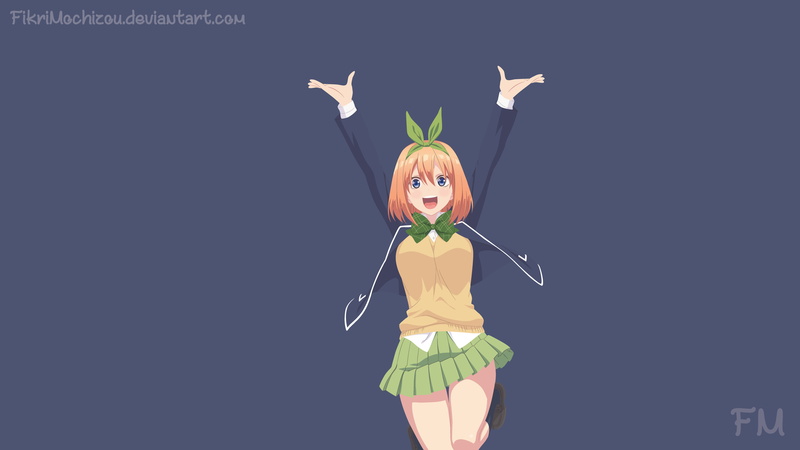 五等分的新娘 中野四叶 动漫 4K高清壁纸