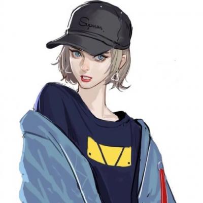 24张超有个性的手绘动漫女生头像 高清好看直接存