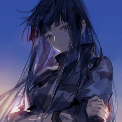 蓝色系卡通忧郁女生头像 28张高清图分享