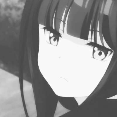 20张高清二次元黑化女生头像 氛围感拉满