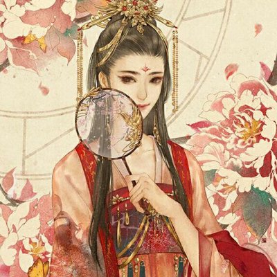 古风手绘女生头像合集，18张高清古风美人头像太绝了