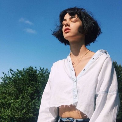 19张高清好看的女生欧美微信头像合集
