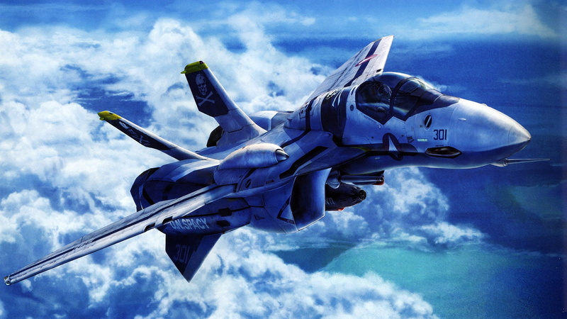 超帅！超时空要塞机甲战机壁纸 高清1080P