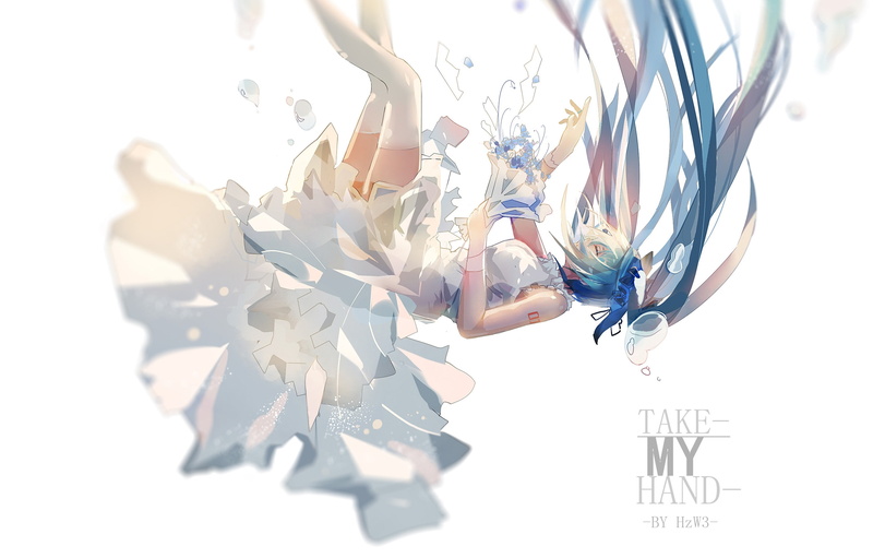 Vocaloid角色婚纱主题高清壁纸合集