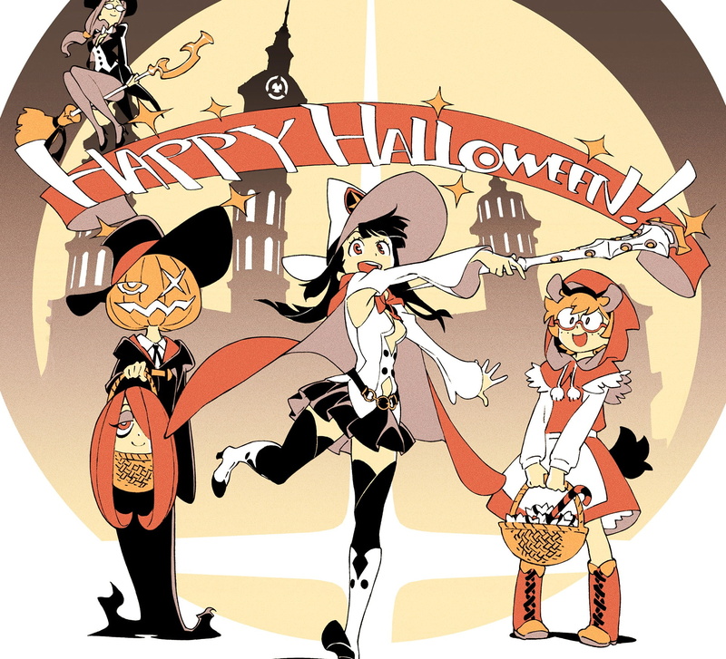 小魔女学园壁纸合集！1080P高清全角色都在这