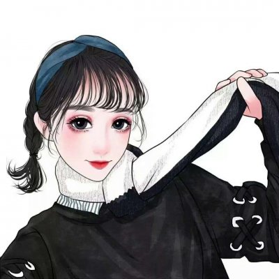 36张高清时尚气质女生卡通头像 氛围感拉满