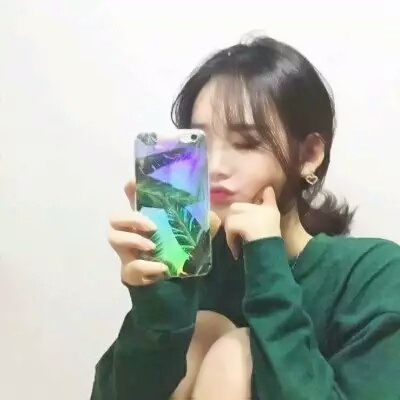 13张个性绿色系女生QQ头像合集