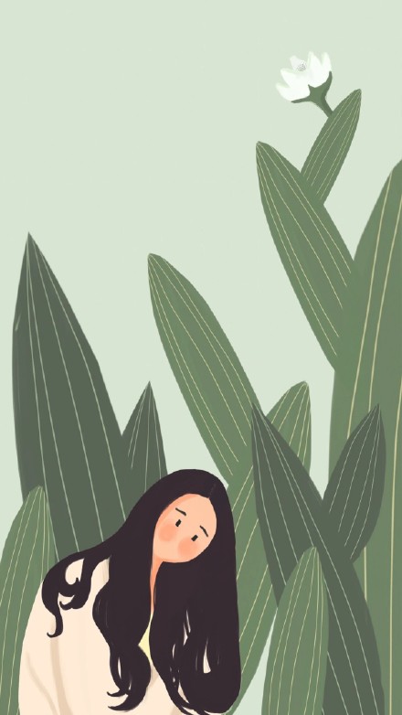 超治愈！这组清新绿色壁纸戳中了我的心巴