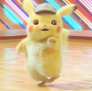 大侦探皮卡丘跳舞动图合集来了！