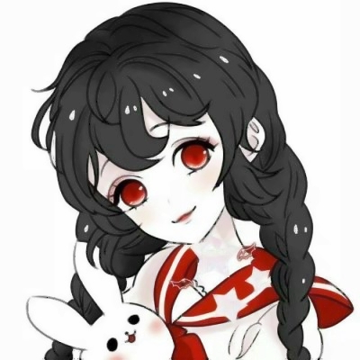 34张高清好看的黑化二次元女生头像合集