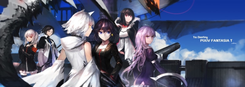 Pixiv Fantasia T同人美少女壁纸合集 高清1080P