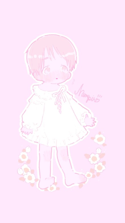 这组粉色系壁纸太治愈了！