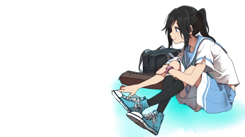 这组壁纸真的戳中极简动漫爱好者！