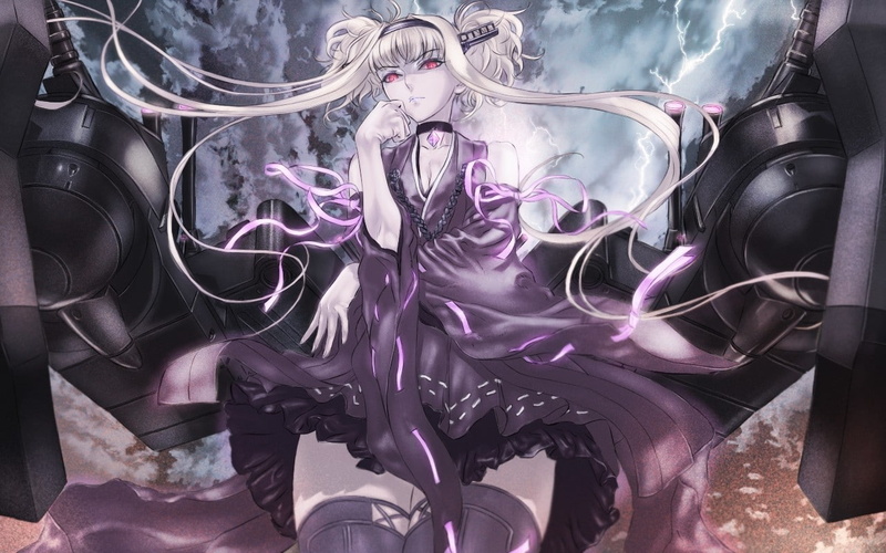 苍蓝钢铁的琶音绝美舰娘壁纸 无人物限制