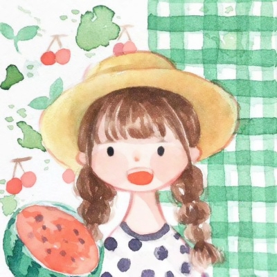 9张超治愈！可爱清新漫画女生头像合集