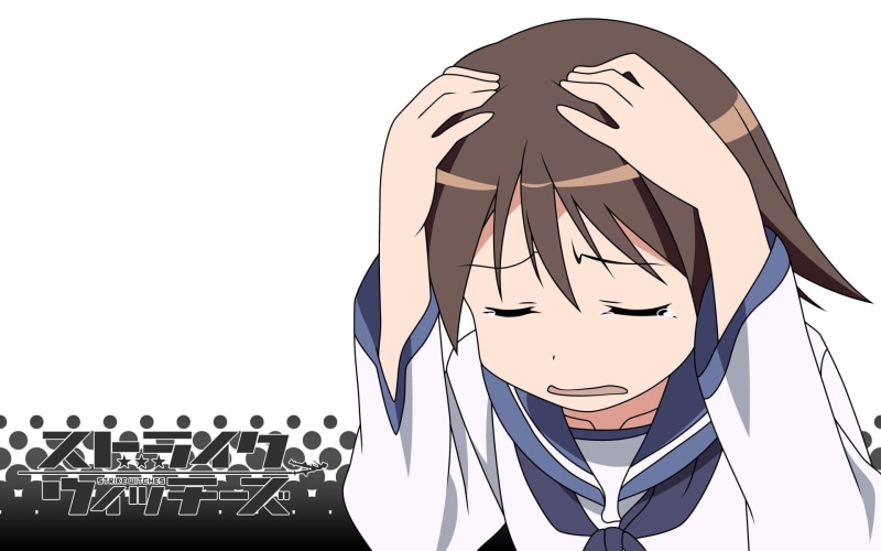 强推！《强袭魔女》高清壁纸合集  Brunette少女户外蓝天氛围感拉满