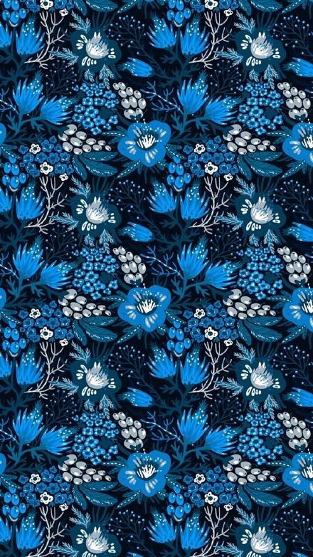 给你整理了一组好看的蓝色壁纸