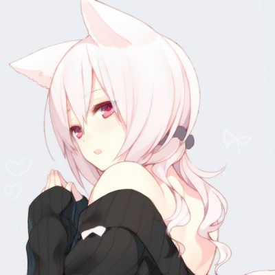 24张超可爱猫耳女生卡通头像 高清动漫款直接存