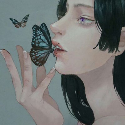 14张高清好看的动漫风女生高冷QQ头像合集