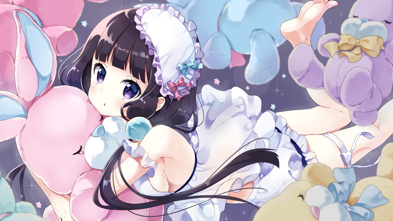 《调教咖啡厅》樱之宫莓香同人壁纸 白皮棕发少女4K高清图