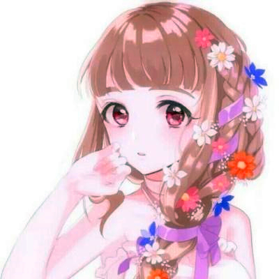 21张超可爱动漫女生QQ头像 高清无水印直接用