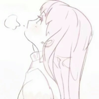 少女粉色系动漫头像合集 36张软萌可爱的粉色系二次元头像