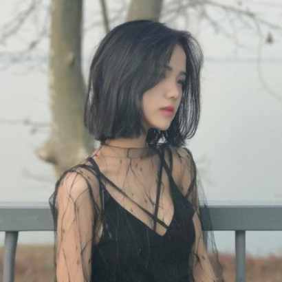 18张高清好看的短发清纯女生头像合集