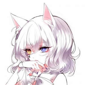 18张高清清纯可爱动漫女生头像合集