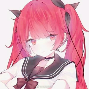 20张呆萌可爱的高清动漫女生头像 氛围感拉满