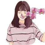 11张高清唯美手绘女生微信头像 氛围感拉满
