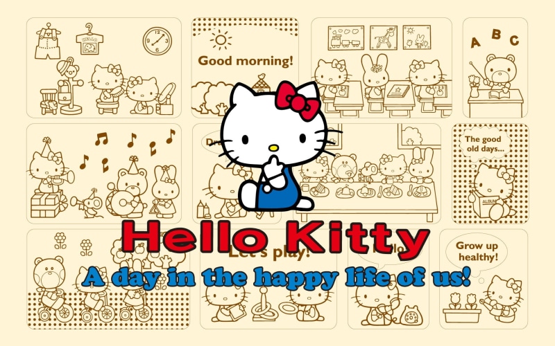 三丽鸥Hello Kitty高清壁纸合集