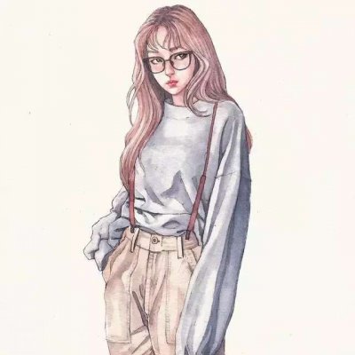 霸气酷感拉满！9张手绘女生头像高清合集