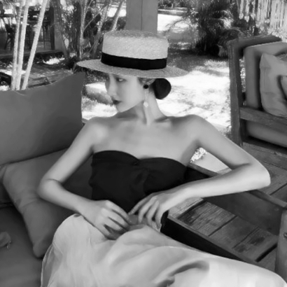 13张高清霸气黑白伤感女生QQ头像合集