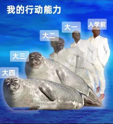 大学生的真实变化，看完直接破防了