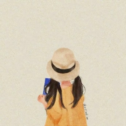 8张高清好看的动漫闺蜜背影头像合集