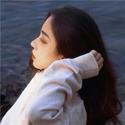 16张高清女生侧脸头像 个性又好看的QQ头像素材
