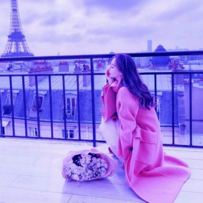 33张高清紫色高贵女生真人头像 氛围感拉满的QQ头像合集