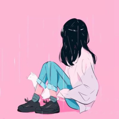 17张冷淡风伤感动漫女生头像 高清原图直接存