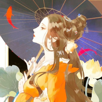 15张高清清冷感！二次元古风冷酷少女头像合集