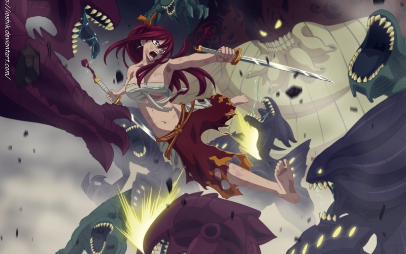 艾露莎·舒卡勒托的妖精尾巴同人壁纸合集