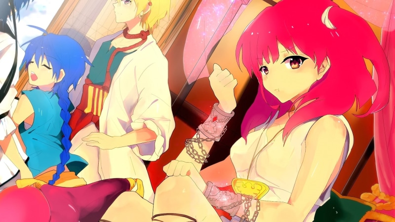 这部魔笛MAGI壁纸太绝了！1080P高清画质拉满