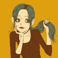 13张霸气手绘女生头像合集 个性女生头像素材库