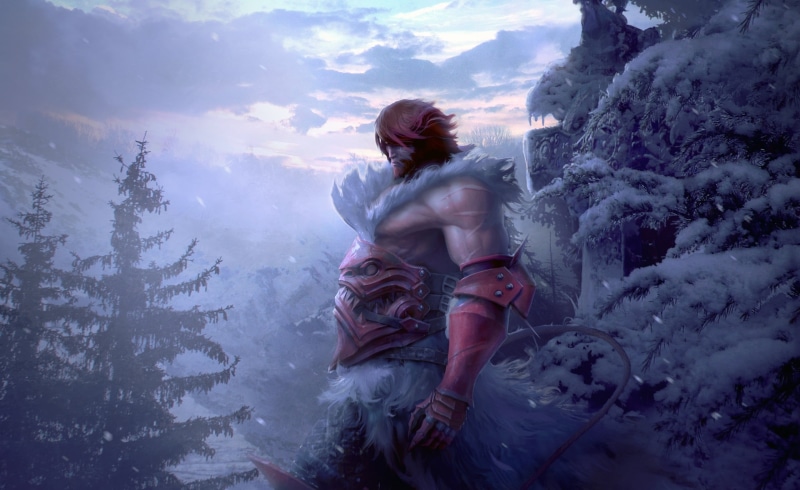 《恶魔城暗影之王》角色壁纸合集 单人雪景氛围感拉满