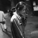 黑白氛围感女生QQ头像合集