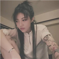 花臂酷飒女生头像 18张高清纹身女生头像合集