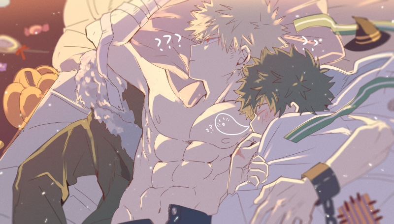 我的英雄学院 绿谷出久 爆豪胜己 霍克斯 欧尔麦特 佐江敦弘 高清动漫壁纸合集