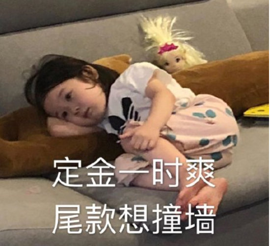 双十一尾款人专属表情包来啦，一起加油扛过尾款期！