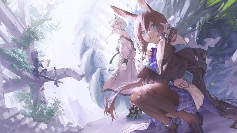 明日方舟 阿米娅 二次元少女 2K高清手机壁纸