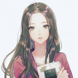 16张森系小清新女生手绘头像合集