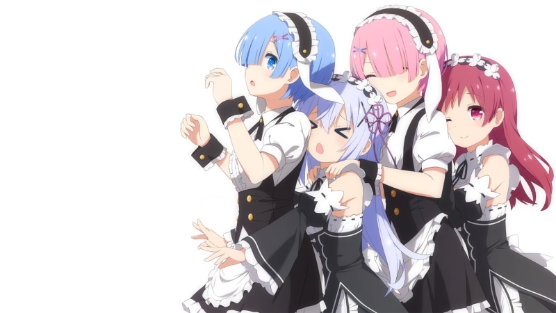 《Re：从零开始的异世界生活》少女们的治愈系壁纸合集